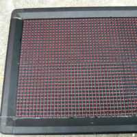 led显示屏DIY套件p10红色单元板40A5V电源铝框数据线电源线边角