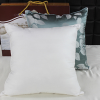 丝若水厂家定制优质羽绒棉靠枕芯 方形抱枕沙发靠垫100%纯棉表皮