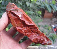 南非红碧玉 红缟玛瑙 毛料边角料 矿物矿石标本 5166