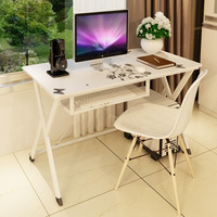 台式桌子家用 书桌 办公桌 台式电脑桌 笔记本简约简易电脑桌特价