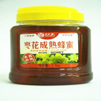 六六蜂蜜百花蜜枣花成熟土蜂蜜秦岭众天出口农家纯天然 1.1kg包邮