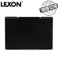 LEXON乐上LD88正品双层翻盖铝合金商务名片夹客户金属名片盒