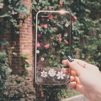 雕花苹果6S手机壳4.7寸iphone6plus保护套透明超薄电镀金硬壳日韩