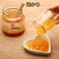 韩国原装进口韩福10.2蜂蜜柚子茶1000g  果肉冲饮 1kg