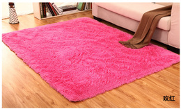 简约现代客厅茶几家用地毯可机洗卧室床边长方形地毯满铺加厚定制