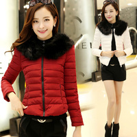 韩版女装短款棉衣服30-40岁冬季小棉袄修身时尚冬装2015新款外套