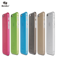 Benks iphone6 plus手机壳苹果6p超薄ip透明硬5.5六男iPone保护套