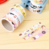 韩国可爱DIY日记相册必备贴纸卡通装饰纸胶带