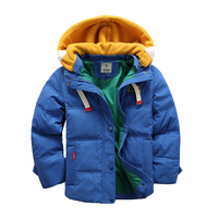 2015冬季新款儿童羽绒服男童韩版中大童连帽加厚宝宝短款小孩外套