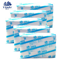 维达擦手纸三折商务用纸巾面巾纸可湿水卫生纸5包装特价包邮