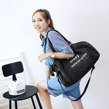 韩国行李包防水旅游包女男潮流旅行包大容量手提健身包短途行李袋