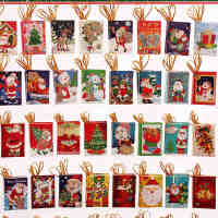 圣诞装饰品 圣诞树挂件 贺卡 圣诞卡片 许愿卡 小吊卡 许愿卡片