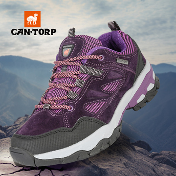 16年冬季新品Cantorp肯拓普骆驼女式耐磨保暖登山鞋T631810861