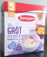 全球购北欧瑞典森宝Semper5月段早餐水果米粥米糊益生菌现货包邮