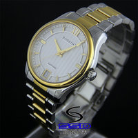 罗西尼男表6601T01A石英表 瑞士优质机芯 间金色 正品手表 6601
