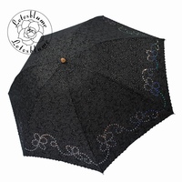 特价包邮德国罗棠布妮女士防紫外线三折手开折叠伞晴雨伞遮太阳伞