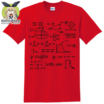 数学公式T恤 15新款学霸t恤男短袖 学生高考励志衣服男女同款纯棉