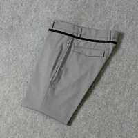 2015春夏首发 薄款男西裤 时尚简约 优雅 腰部撞色条纹拼接设计