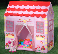 儿童帐篷室内宝宝游戏屋房玩具屋波波海洋球池折叠公主超大户外