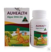 澳爱斯藻油DHA 婴幼儿童保健品宝宝海藻油胶囊60粒 澳洲原装进口