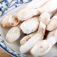 云南昆明生鲜蔬菜水果肉鸡蛋水产同城新鲜净菜配送  鸡腿菇 500克