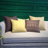 摩卡几何靠垫抱枕宜家沙发靠垫客厅抱枕含芯条纹简约现代靠枕北欧