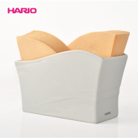 HARIO日本原装进口有田烧陶瓷滤纸收纳盒咖啡配套器具滤纸盒VPS