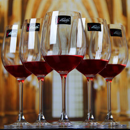 Bordeaux系列 6只装无铅水晶红酒杯高脚杯葡萄酒杯酒具套装 包邮