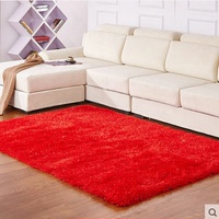 四季现代时尚客厅地毯 弹力丝阻燃环保卧室茶几毯床边长方形地毯
