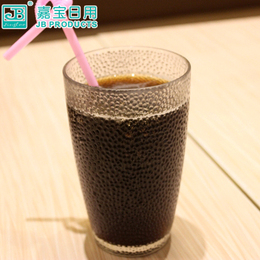 嘉宝PC茶水杯塑料仿玻璃茶水杯子饮料啤酒杯果汁奶茶餐厅冷热饮