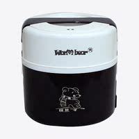暖熊电热饭盒WB983双层蒸煮保温大容量电热饭盒2层保温饭盒插电