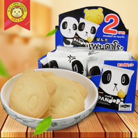 泰国进口EURO欧乐熊猫饼干 黄油奶油味曲奇饼干 168g24片休闲零食
