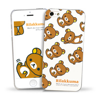 轻松熊Rilakkuma iPhone5S手机壳I5浮雕保护套苹果可爱卡通外壳