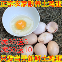 沂蒙山农家散养 土鸡蛋 草鸡蛋 柴鸡蛋 笨鸡蛋 自磨五谷 保证新鲜