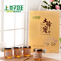 【新蜜】上好旺蜂蜜 百花蜜 纯天然野生农家自产土蜂蜜礼盒230g*4