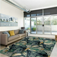 博奕土耳其进口客厅毯 卧室毯 设计师钟爱抽象地毯 花朵蝴蝶地毯