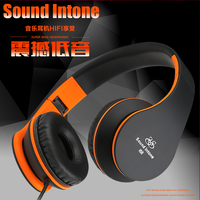 Sound Intone I68手机耳麦笔记本单孔耳机头戴式重低音带话筒潮男