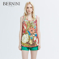 【商场同款】BERNINI贝尔尼尼女装2015春夏丝绸无袖上衣FN903A