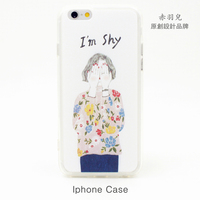新款个性创意少女IPHONE6S苹果6plus手机壳5.5全包防摔磨砂壳4.7