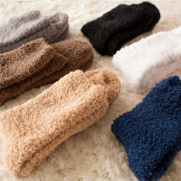 秋冬加厚珊瑚绒袜子成人防滑地板袜居家毛巾地毯袜保暖男袜睡眠袜