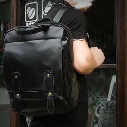 2015款男双肩包 大容量休闲背包 书包中学生 电脑包手提旅行包