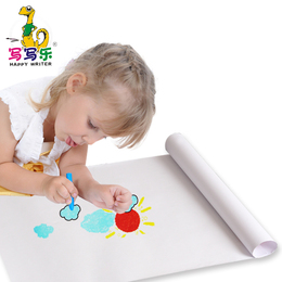 写写乐儿童画板卷纸画架纸 绘画纸卷画纸宝宝涂鸦纸10米绘画纸