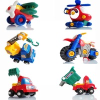 包邮儿童益智玩具1-3-5岁以上拆装拼装螺母螺帽工程车组合男孩
