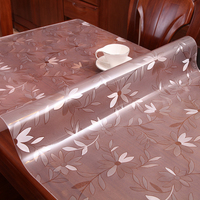 茶几桌布防水餐桌垫软玻璃pvc桌布防水防烫防油免洗塑料台布透明