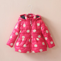 冬季童装女童宝宝婴儿儿童加厚棉袄韩版棉服外套外出服0-1-2-3岁