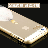 手雕工坊苹果iphone5s手机壳5S保护套金属边框创意卡通个性壳男女