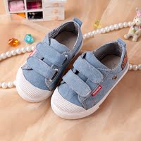 2015春秋宝宝布鞋儿童帆布鞋1-2-3岁男童宝宝帆布鞋子软底小童鞋