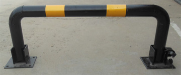 加厚U型钢管警示防撞柱隔离柱活动路桩锁铁挡车立柱护栏路障墩