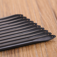 防滑防霉 高档日式家用黑色合金筷子不发霉 家庭创意个性筷子一双