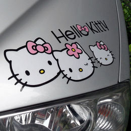 kitty车贴